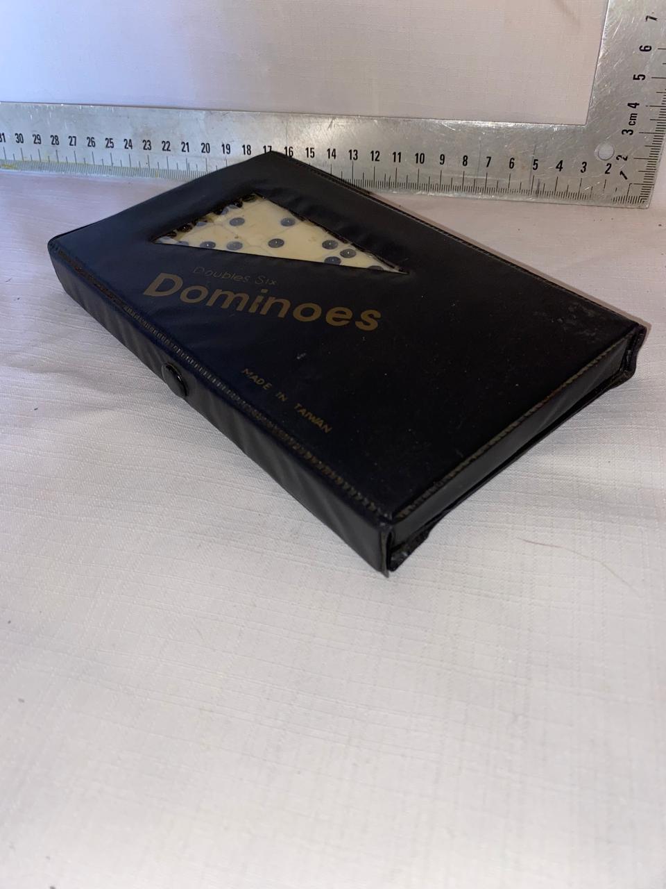 Set of plastic dominoes