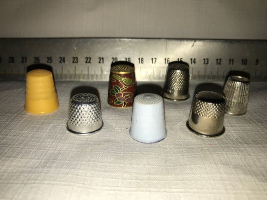 Group of 7 thimbles (9)