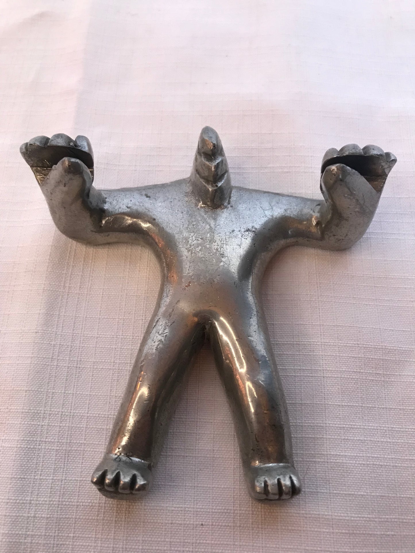 Abstract man knife stand